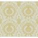 York Wallcoverings 27' L x 27" W Wallpaper Roll Non-Woven in White/Brown | 27 W in | Wayfair DM4903