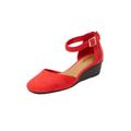 Extra Wide Width Women's The Aurelia Pump by Comfortview in New Hot Red (Size 10 WW)