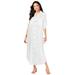 Plus Size Women's Safari Dress by Roaman's in White (Size 24 W)