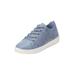 Wide Width Women's The Leanna Sneaker by Comfortview in Chambray (Size 12 W)