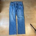 American Eagle Outfitters Jeans | American Eagle Men's Low Rise Boot Cut Jeans Size 28x30 Denim Distressed Worn. | Color: Blue | Size: 28