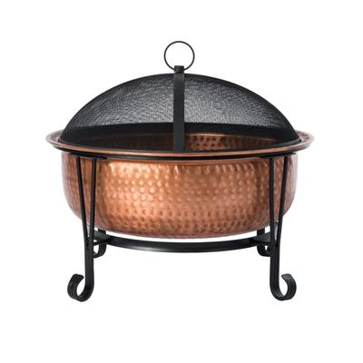 Palermo Copper Fire Pit by Fire Sense in Copper