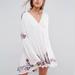 Free People Dresses | Free People Te Amo Mini Dress | Color: White | Size: Xs