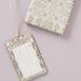 Anthropologie Bags | Anthropologie Raleigh Leather Luggage Tag | Color: White/Silver | Size: Os