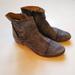 Free People Shoes | Free People Womens Suede Booties Size 40 | Color: Blue/Tan | Size: 40