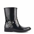 Michael Kors Shoes | Michael Kors Fulton Harness Rain Boots | Color: Black/Silver | Size: 7