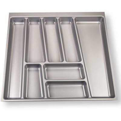 Orga-box - ii Besteckeinsatz 600 mm silbergrau Besteckkasten für Nobilia-Schubladen bis Mitte 2013 Image