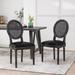Aquilla Wood and Cane Dining Chair (Set of 2) by Christopher Knight Home