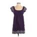 One Clothing Casual Dress: Purple Dresses - Women's Size Small
