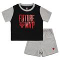 Chicago Bulls Nike Babywear Set - Creeper, Short & T-Shirt - baby