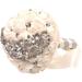 Abbie Home Quinceanera Silver Brooch Bouquet Fabric in White | 9.84 H x 8.26 W x 8.26 D in | Wayfair BFYH-445MW