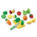 Learning Resources Pretend & Play Sliceable Fruits & Veggies | 2.1 H x 10.5 W x 10.3 D in | Wayfair LER7287