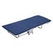 Alwyn Home 10.2" H x 71" W x 23.6" D/1/Folding Bed Simp-Le 3 Fold Portable Office Lounge Bed Home Adult Siesta Bed Metal | Wayfair