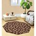 Octagon 10' Area Rug - Everly Quinn Animal Print Area Rug - Giraffe Tall Order Nylon | Wayfair 99DD655EA91448AB9CED31FF8C4A34EF