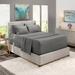 Eider & Ivory™ Motter Microfiber Sheet Set Polyester in Gray | Split King | Wayfair F6B7893D1A124810B7789AE266396130