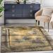 Yellow 87 x 63 x 0.48 in Area Rug - Well Woven Cairo Oriental Gray/Area Rug Polyester | 87 H x 63 W x 0.48 D in | Wayfair CAI-107-5