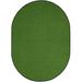 Green 96 x 60 x 0.5 in Area Rug - Latitude Run® Custom Grass Area Rug - Polypropylene | 96 H x 60 W x 0.5 D in | Wayfair