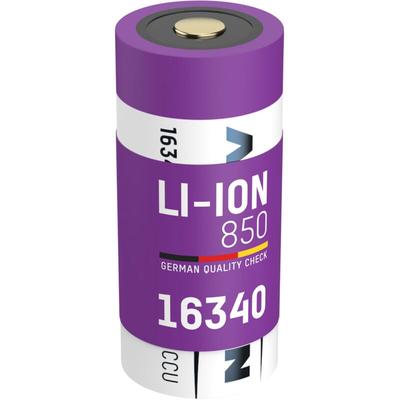 Li-Ion accu 16340 lithium akku wiederaufladbar cr123a lithium batterie 3,7V - Ansmann