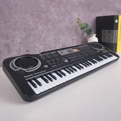 Piano électrique multifonctionnel avec fonction de microphone clavier électronique de musique