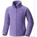 Columbia Jackets & Coats | Columbia Girl's Benton Springs Fleece In Grape Gum | Color: Purple | Size: Lg