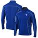 Men's Columbia Royal Texas Rangers Shotgun Omni-Wick Quarter-Zip Pullover Jacket