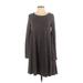 Old Navy Casual Dress - A-Line: Gray Solid Dresses - Women's Size X-Small