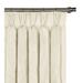 Eastern Accents Nellis Plush Velvet Solid Room Darkening Pinch Pleat Single Curtain Panel Metal in White | 120 H in | Wayfair CUD-181-PPD