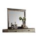 Red Barrel Studio® Wood Framed Mounts To Dresser Mirror in Weathered Oak Wood in Brown | 38 H x 44 W x 3 D in | Wayfair