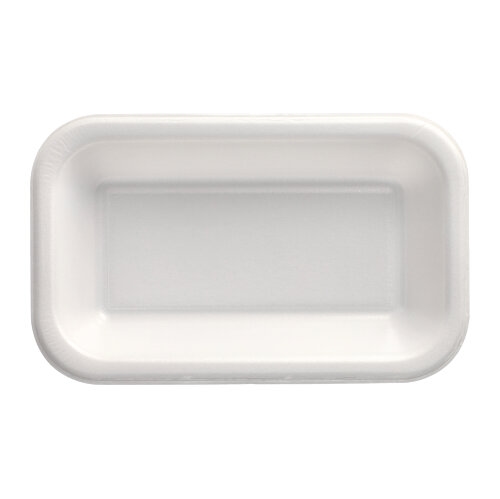 Starpak 100 Siegelschalen, XPS 750 ml 4,2 cm x 15 cm x 24 cm weiss laminiert Image