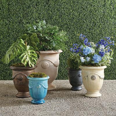 Anduze Indoor/Outdoor Planter - Metallic Bronze, 2...