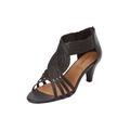 Wide Width Women's The Genevieve Pump by Comfortview in Black (Size 8 1/2 W)