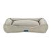 Julius Dog Bed, 23" L X 29.5" W X 7.5" H, Brown, Medium