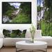 East Urban Home 'Mae Klang Waterfall Thailand' Photographic Print on Wrapped Canvas in Green | 30 H x 40 W x 1.5 D in | Wayfair