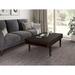 BDI Reveal Lift Coffee Table Wood/Glass/Metal in Brown/Gray | 15.5 H x 48 W x 27 D in | Wayfair 1192 CWL