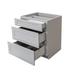 Cabinets.Deals Drawer Standard Base Cabinet in Gray | 34.5 H x 24 W x 24 D in | Wayfair GS-DB24