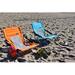 Nice C Folding Beach Chair Metal in Orange | 23 H x 23 W x 21 D in | Wayfair NC-BEACH-1PKO