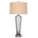 Red Barrel Studio® Appy 34" Table Lamp Metal in Gray | 34 H x 17 W x 17 D in | Wayfair 3013A6D6FFC948E388232732A030DC20