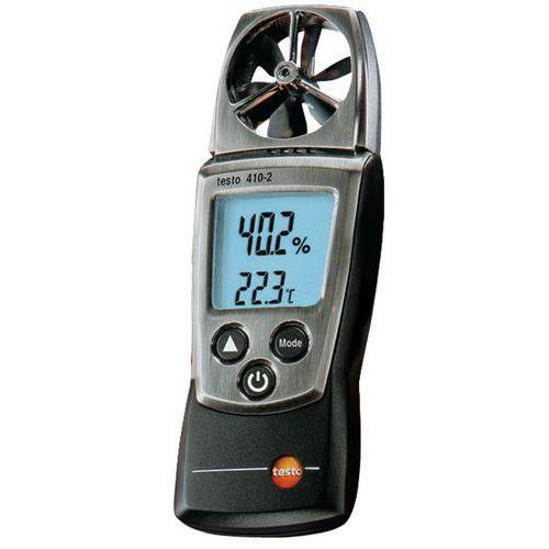 Thermo-hygro-anémomètre À Hélice De Poc He Testo 410-2 - Testo