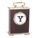 Gold Yale Bulldogs Carriage Clock