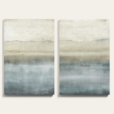 Pacific View Stretched Canvas - Print II, 36" x 24" - Ballard Designs