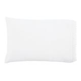 Set of 2 Embroidered Pillowcases - White, Standard - Ballard Designs White Standard - Ballard Designs