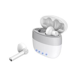 M2-Tec In-Ear bluetooth Kopfhörer in Weiß Oval Image