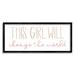 Stupell Industries This Girl Will Change the World Motivational Phrase by Sd Graphics Studio - Textual Art Canvas in Black/White | Wayfair
