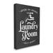 Stupell Industries Laundry Room Self-Service Vintage Faucette Illustration by Lettered & Lined - Advertisements Canvas in White | Wayfair