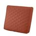 Arlmont & Co. Ayvion Water-Resistant Patio Quilted Lounge Cushion Polyester in Red/Brown | 4 H x 21 W in | Wayfair 4CD0CEB16D0A487BA1C0BFF310466C1A