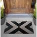 Willa Arlo™ Interiors Stearns Non-Slip Outdoor Door Mat Synthetics | Rectangle 1'6" x 2'6" | Wayfair E23BD6A9A2D04712964E28AA950A4F7D