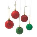 The Holiday Aisle® 50 Piece Bulk Shatterproof Ball Ornament Set Plastic in Green/Red | 2.25 H x 2.25 W x 2.25 D in | Wayfair