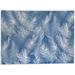 Bayou Breeze Corpuz 30 in. x 18 in. Non-Slip Outdoor Door Mat Synthetics in Blue | 30 H x 18 W x 0.08 D in | Wayfair