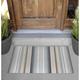 Latitude Run® Non-Slip Outdoor Door Mat Synthetics | Rectangle 18" W x 30" L | Wayfair CC12483B94694A73B173FEBF81689E5D