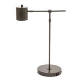 House of Troy Morris 22" Desk Lamp USB Metal in Brown | 22 H x 15.5 W x 10.5 D in | Wayfair MO250-OB